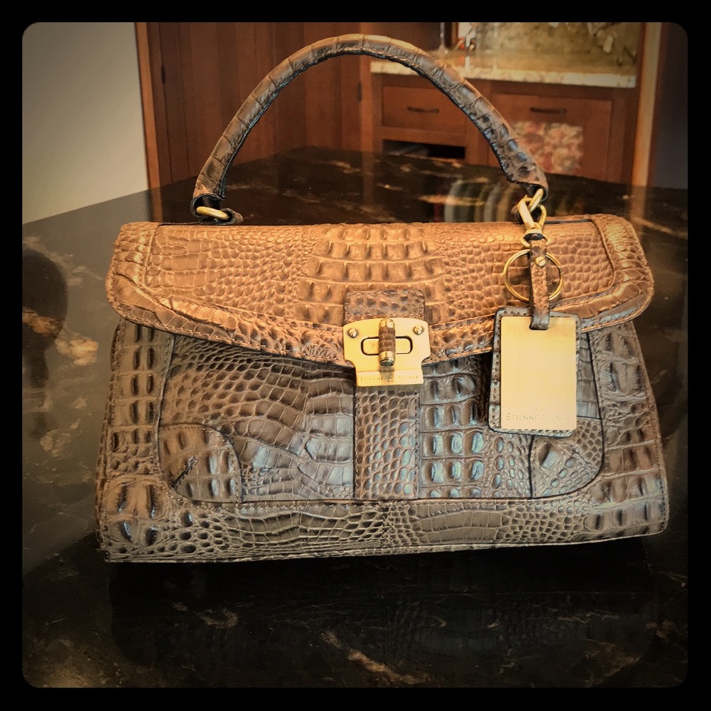 Etienne Aigner Crocodile Purse